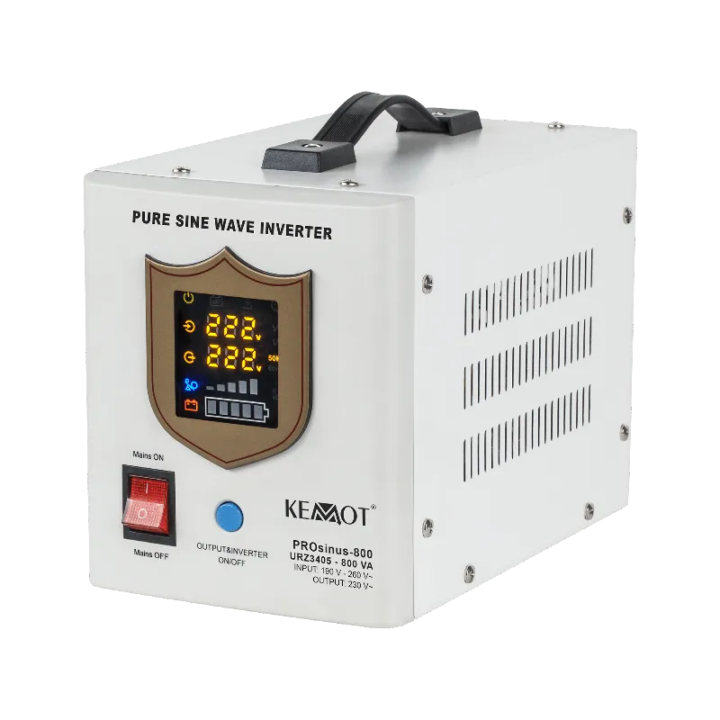 UPS pentru centrale termice KEMOT PROsinus-800, 800 VA / 500 W, 12 V