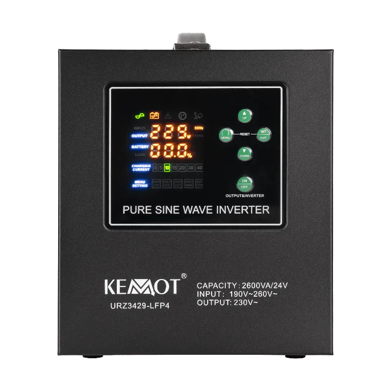 Invertor UPS Kemot PROsinus-2600/24-LFP4 2600 VA / 1800 W 24 V cu sinusoida pura
