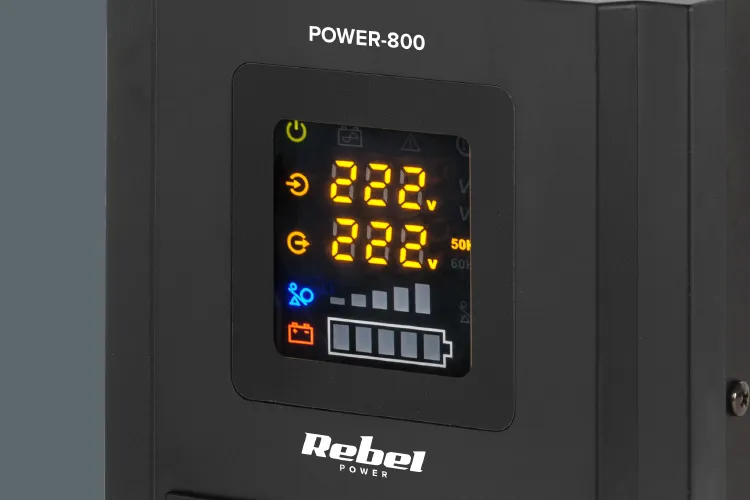 UPS pentru centrale termice Rebel POWER-800, sinus pur, 800 VA / 500 W, 12 V