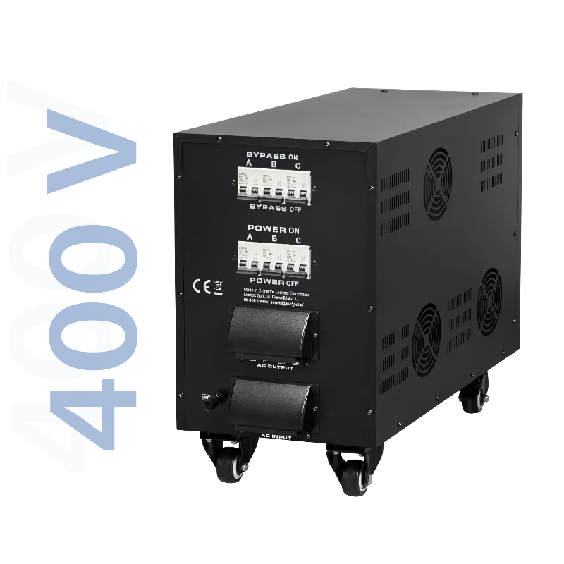 Stabilizator automat trifazat cu servomotor KEMOT PROavr-45k, 45 kVA
