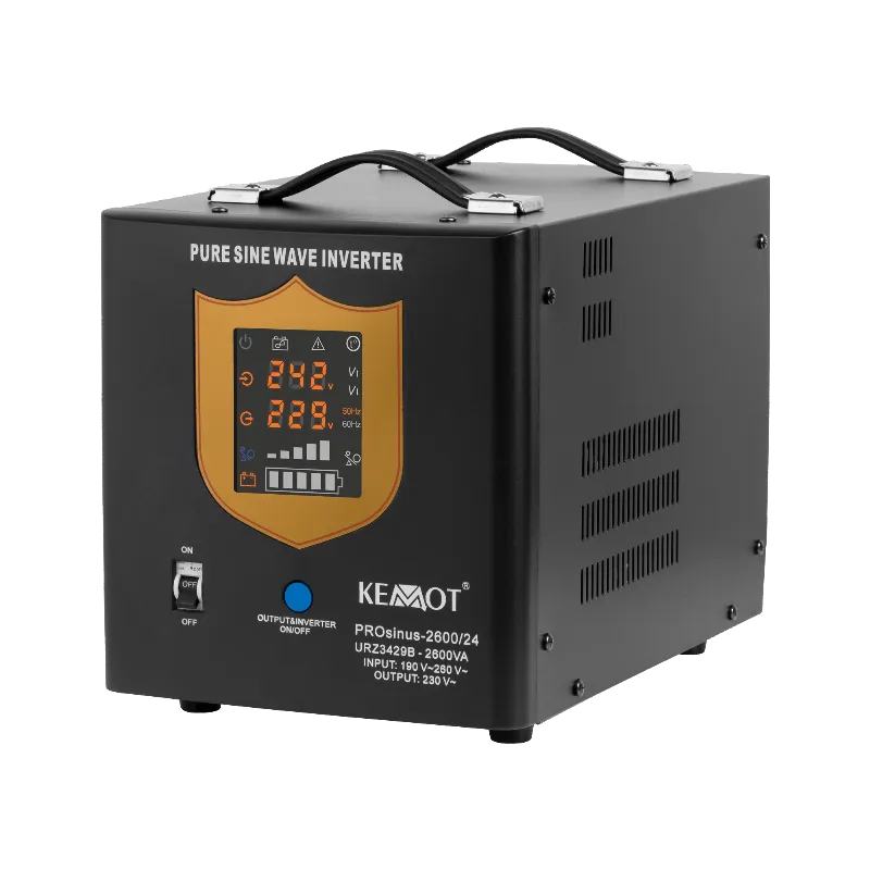 UPS Centrale Sinus Pur 2600VA 1800W 24V Kemot