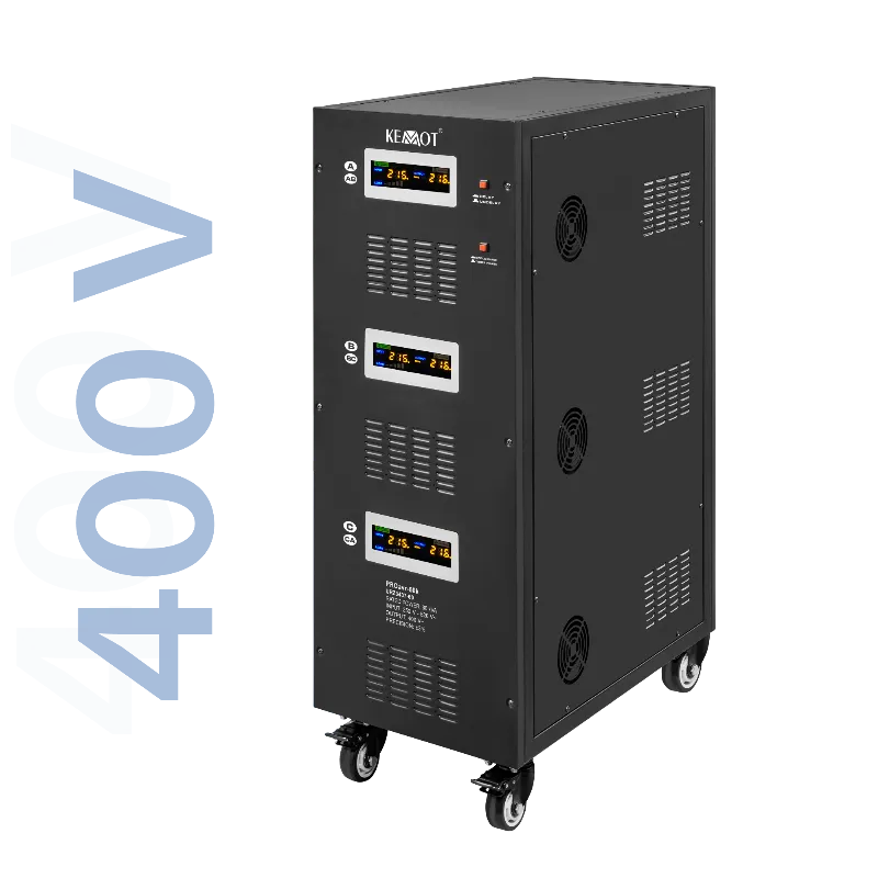 Stabilizator automat trifazat 60 kVA KEMOT PROavr-60K cu servomotor