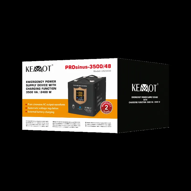 UPS Centrale Sinus Pur 3500VA 2400W 48V Kemot